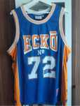 Ecko Unltd. Мъжки Баскетболен Потник 72 Размер XL Син Оранжев Хип Хоп