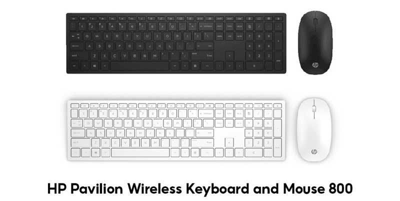 Беспроводная клавиатура и мышь - HP Pavilion 800