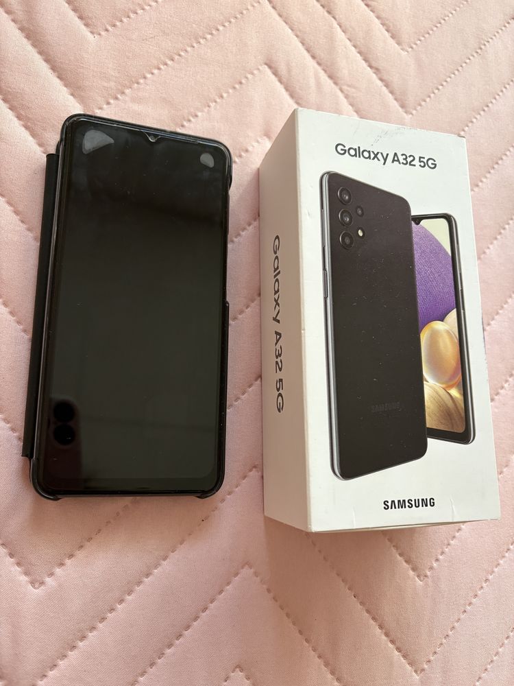 Продавам Samsung A32 5G – Неразличим от нов, Dual SIM