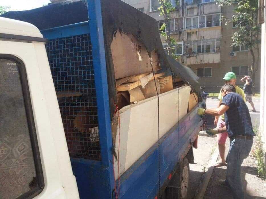 Transport moloz și deseuri debarasari spatii