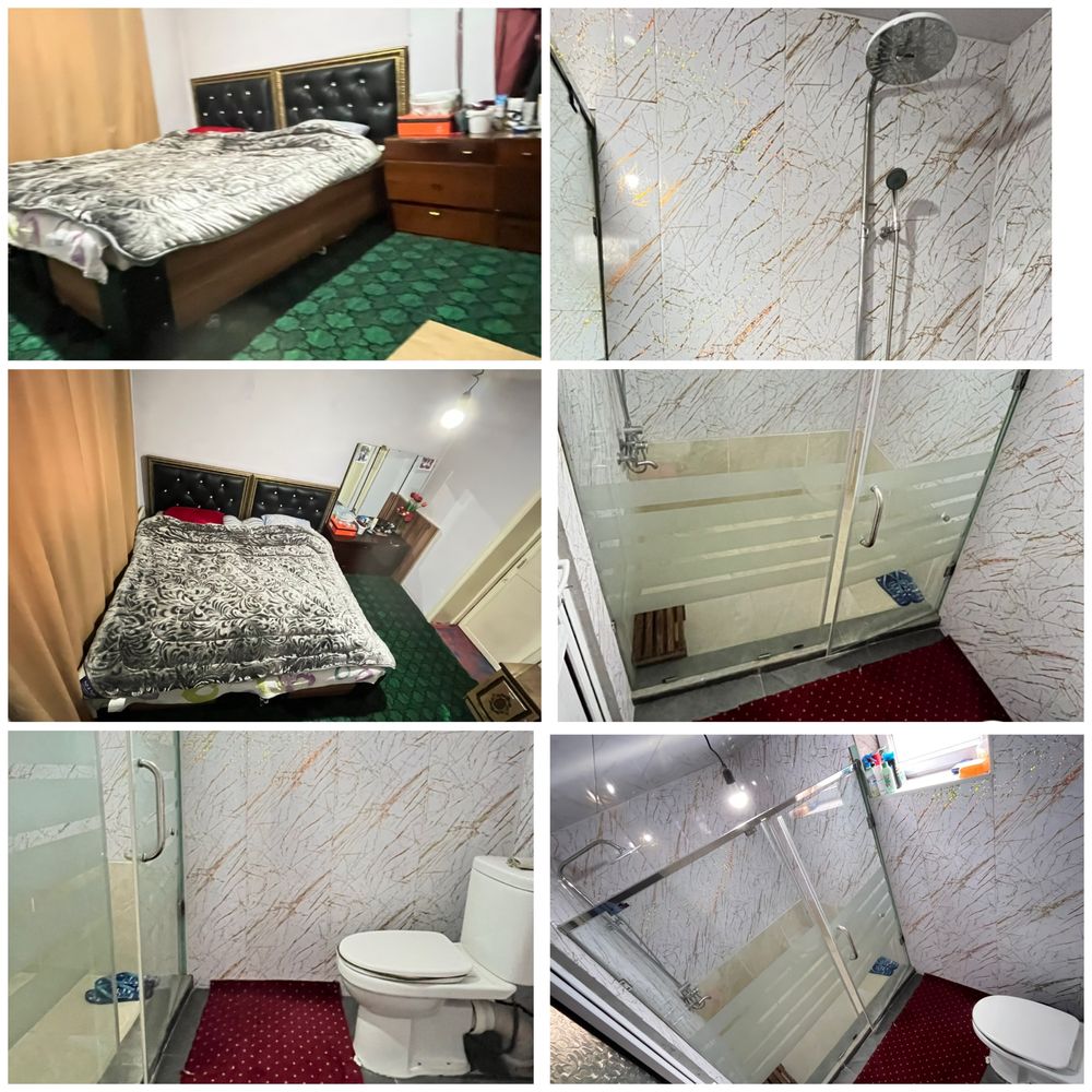 Продается две  дом  в месте 1этаж и 2 этаж котеджный в Чимганский горы