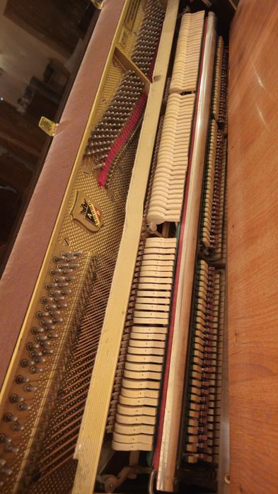 Pianina Petrof placa de bronz