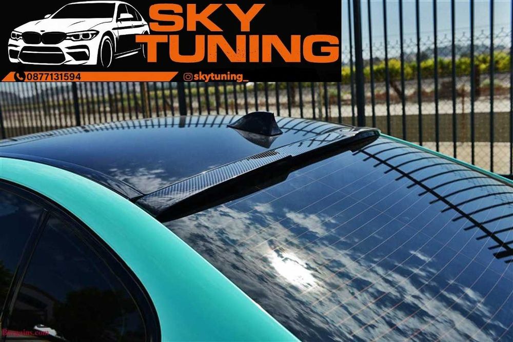 Bmw f10 сенник задно стъкло тип М4 Бмв добавка черен гланц M4 5 серия