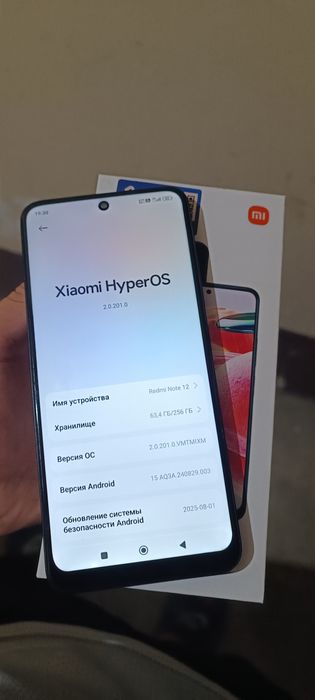 not 12  sotiladi 256 gb