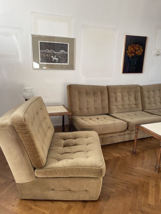 Ретро диван + две кресла