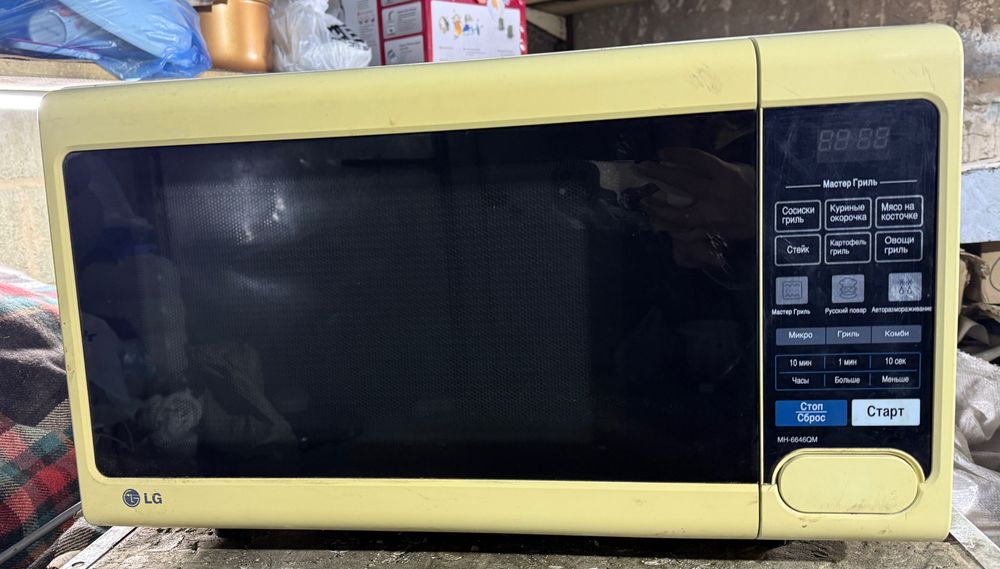 Микроволновка LG на запчасти