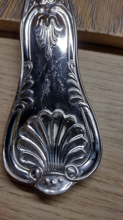 Голям посребрен черпак 31,5 см.