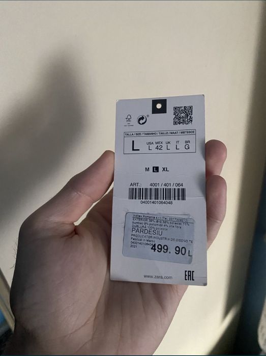 Palton Zara marimea L