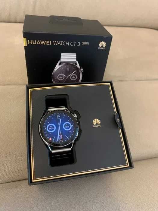 Smartwatch Huawei Watch GT3, 46mm, Elite Edition, Stainless Steel