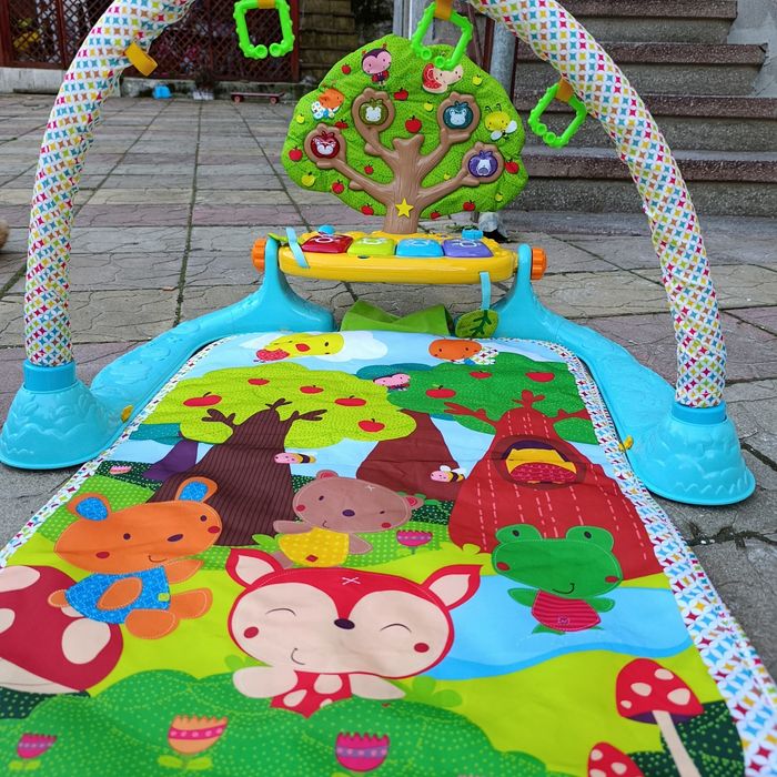 Saltea de joaca activitati Vtech, jocuri lumini, cantece bebelusi si c