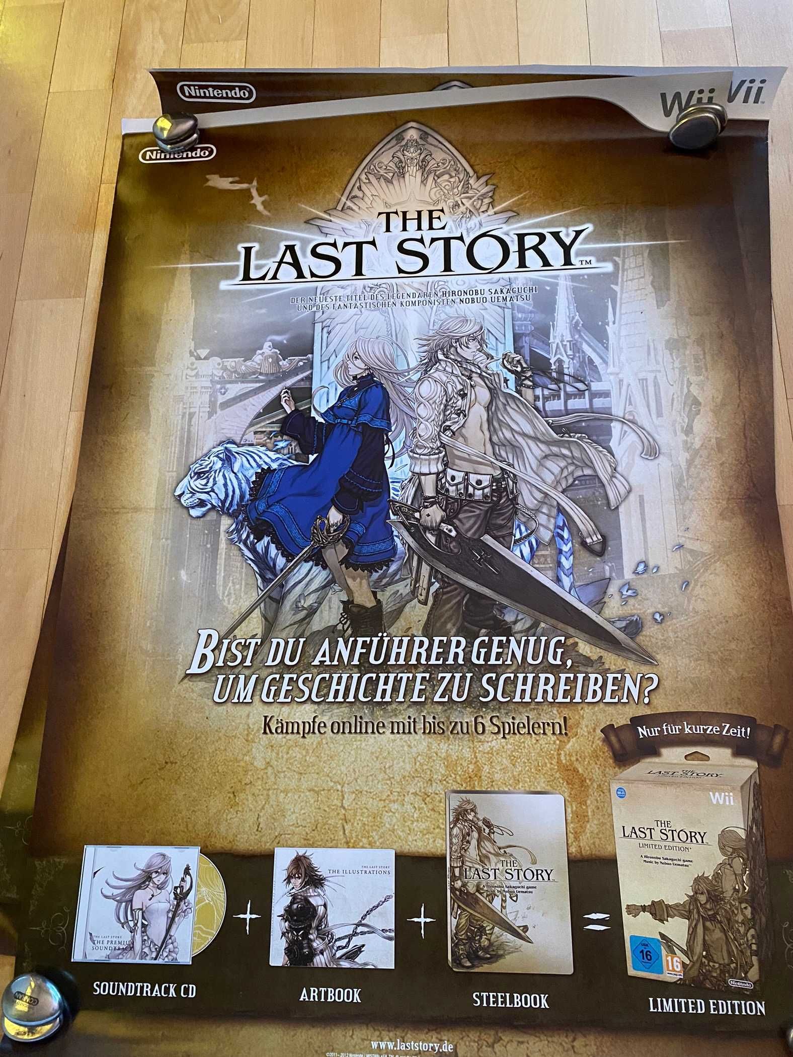 Poster ORIGINAL Nintendo : The Last Story