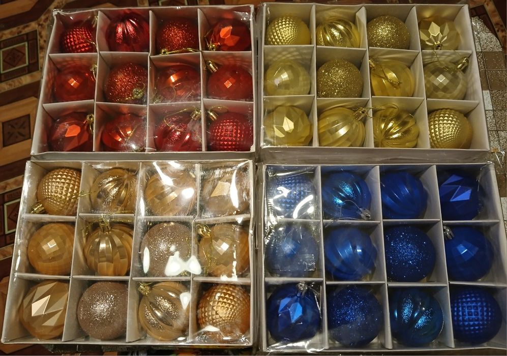 Новогодние украшения-шары