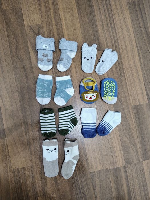 7 perechi de șosete bebe