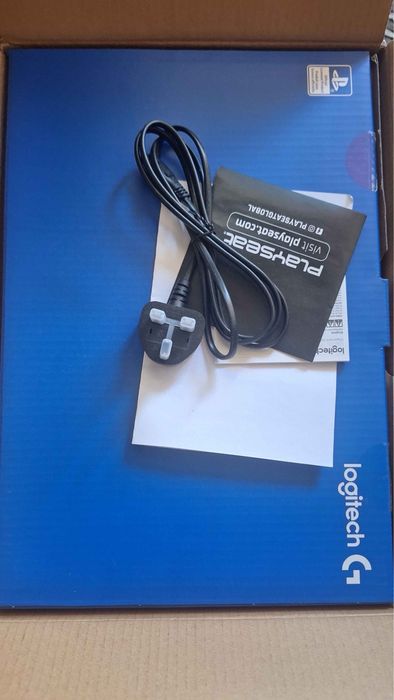 Волан с педали Logitech - G923 Shifter Combo, PS4/PS5/PC, черен