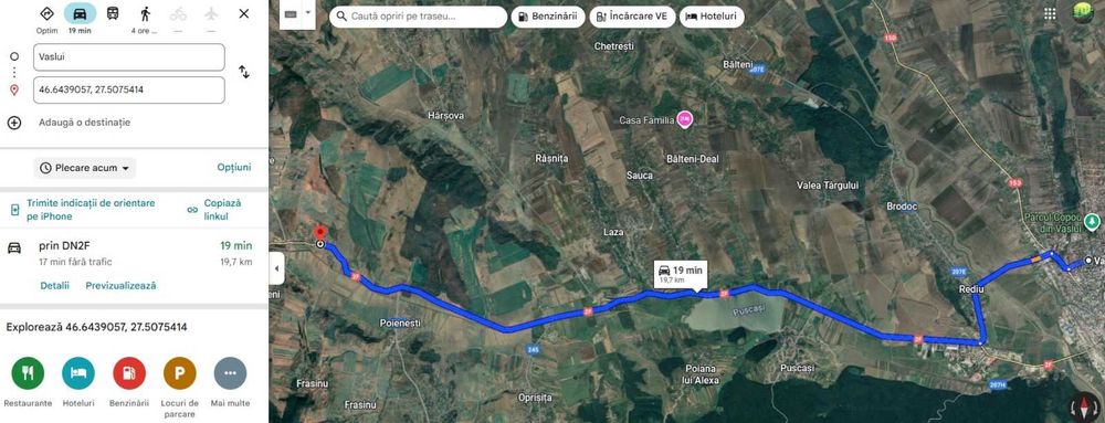 Loc de casa - teren intravilan - 2000 mp