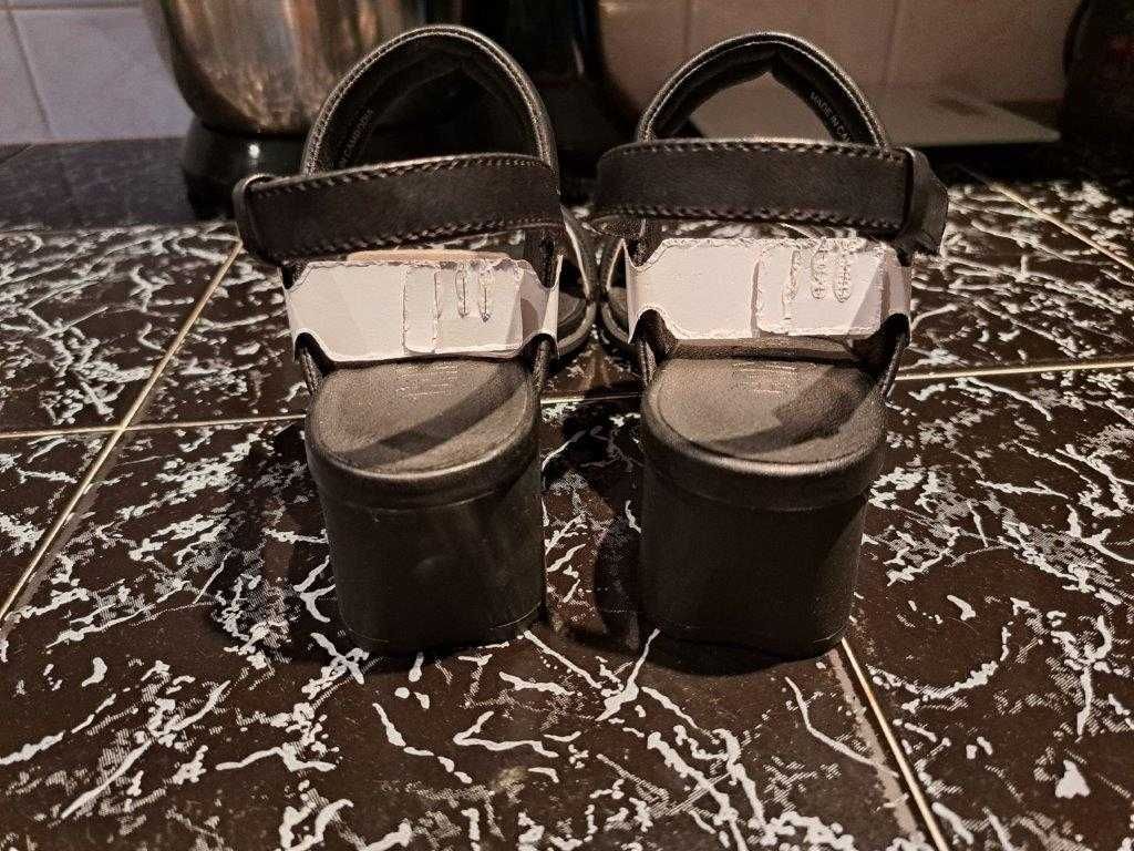 Дамски кожени черни сандали на Camper 37 - номер