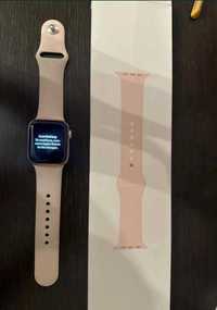 Часы apple watch 5 series golden rose