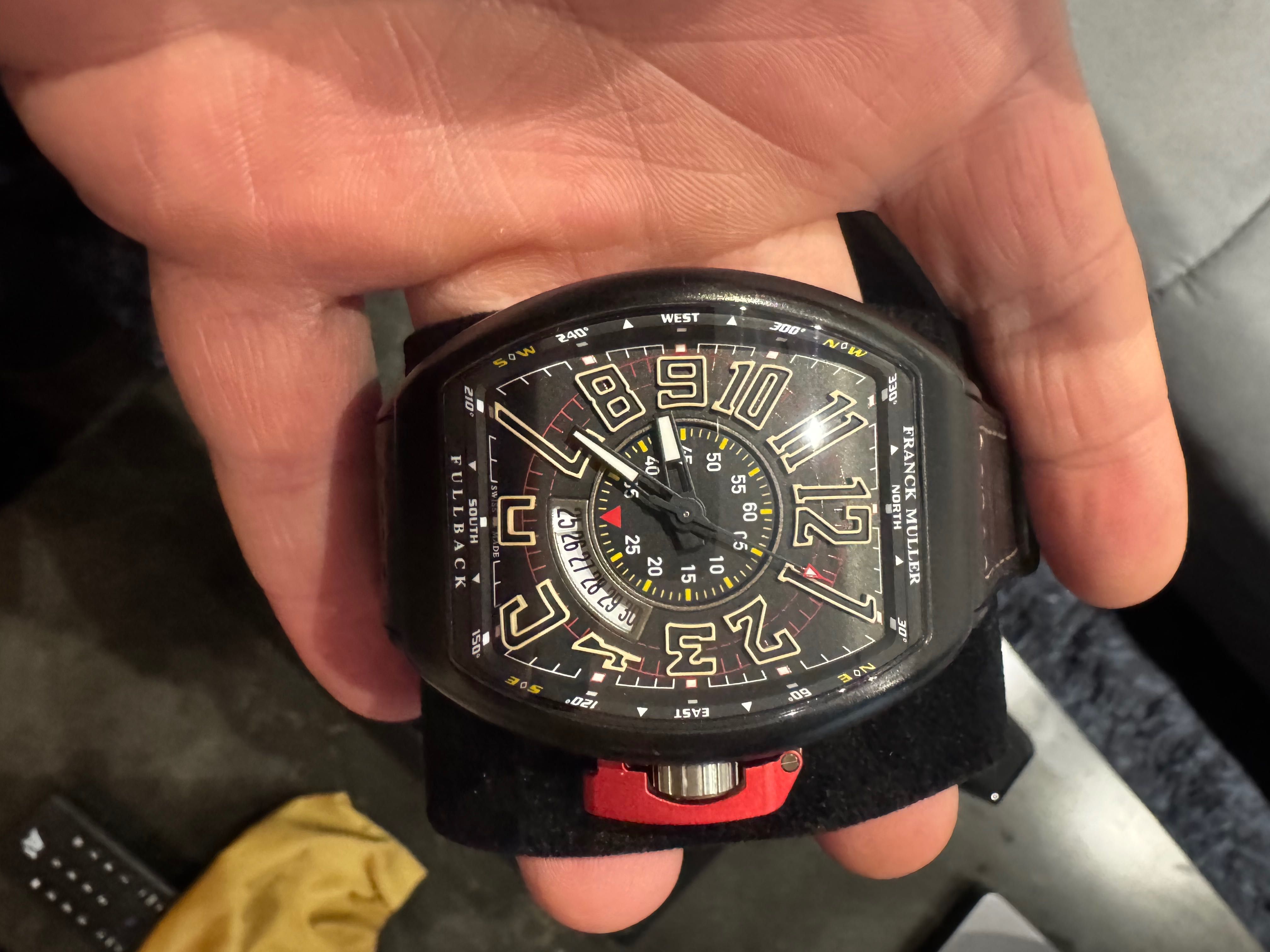 Franck Muller V 45SC DT LCK Vanguard Fullback - limited edition