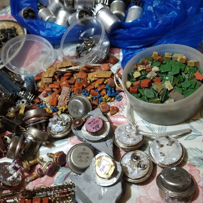 Радио детали СССР!!