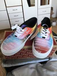 Pantofi Tenesi Tenisi Vans rainbow multicolori curcubeu mar 40 noi