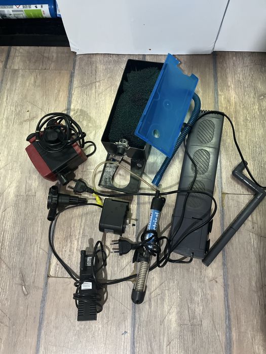 Аквариум 150 литра обурудван