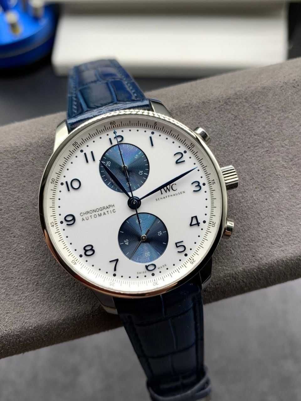 IWC Schaffhausen Portugieser Chronograph Blue