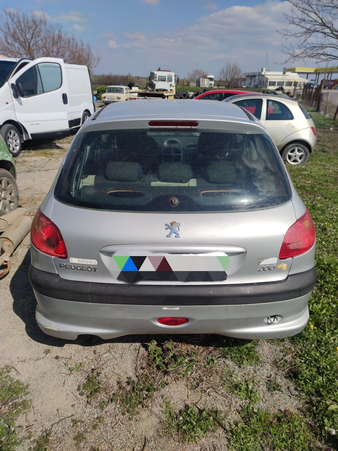 Пежо 206 1,4 /Peugeot 206 1.4 на части