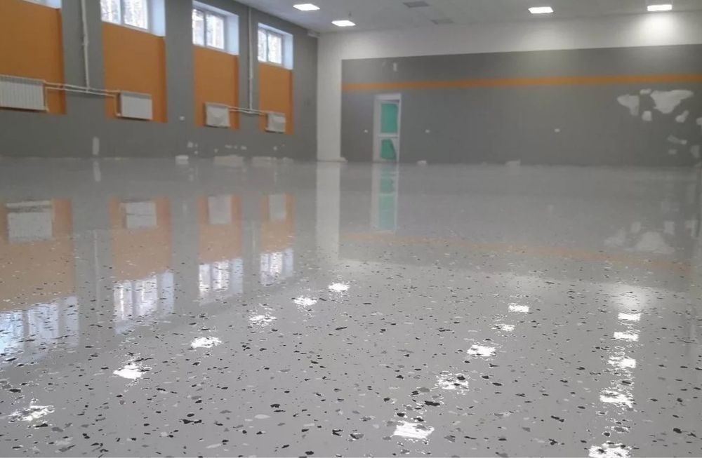Полимерное покрытие,лакировка и шлифовка бетона,эпоксидное покрытие