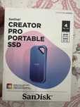 Creator Pro portable SSD