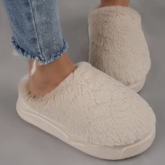 ТОП 36-41 различни цветове домашни чехли много пухкави и топли