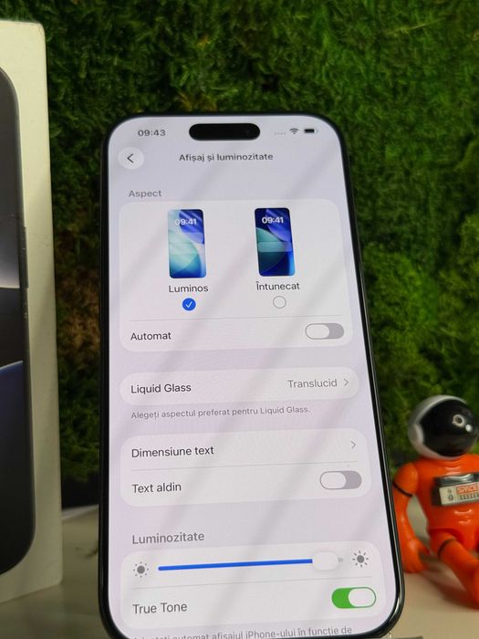 iPhone 16 Pro, Black Titanium, 256 GB, 100% Baterie #8025