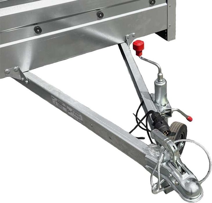 Remorca 750 kg Repo 205x115x34 cm Carte RAR, Numere Rosi