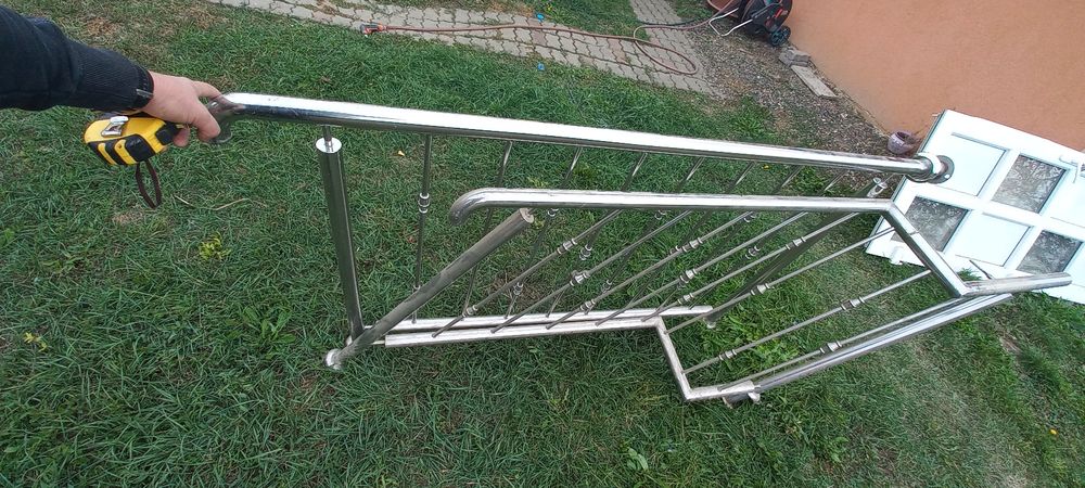 Balustradă inox 2 bucăți