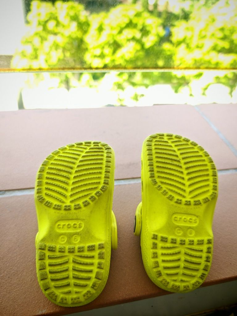Crocs жълти размер 6