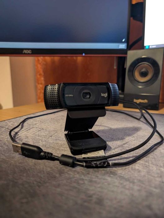 Camera Web Logitech C920 PRO, FHD, USB, Black
