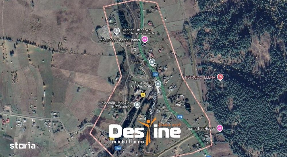 Saru Dornei, 5000 Mp, Extravilan