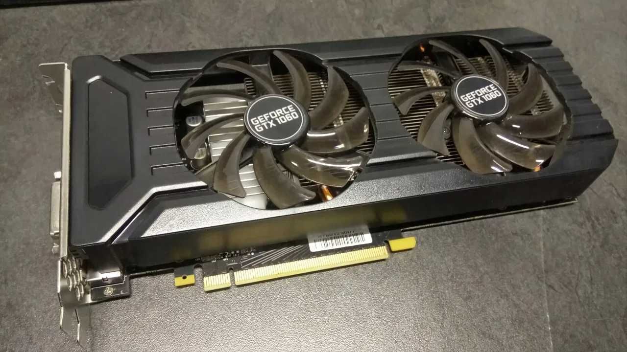 Видеокарта gtx 1060 6гб от Palit