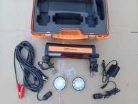 Receptor FMR 706 – cu magneți, pentru laser rotativ rosu sau verde,