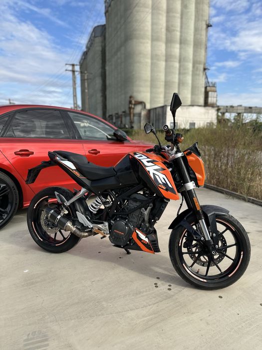 KTM DUKE 125 2015 A1 Usor avariat / inmatriculat