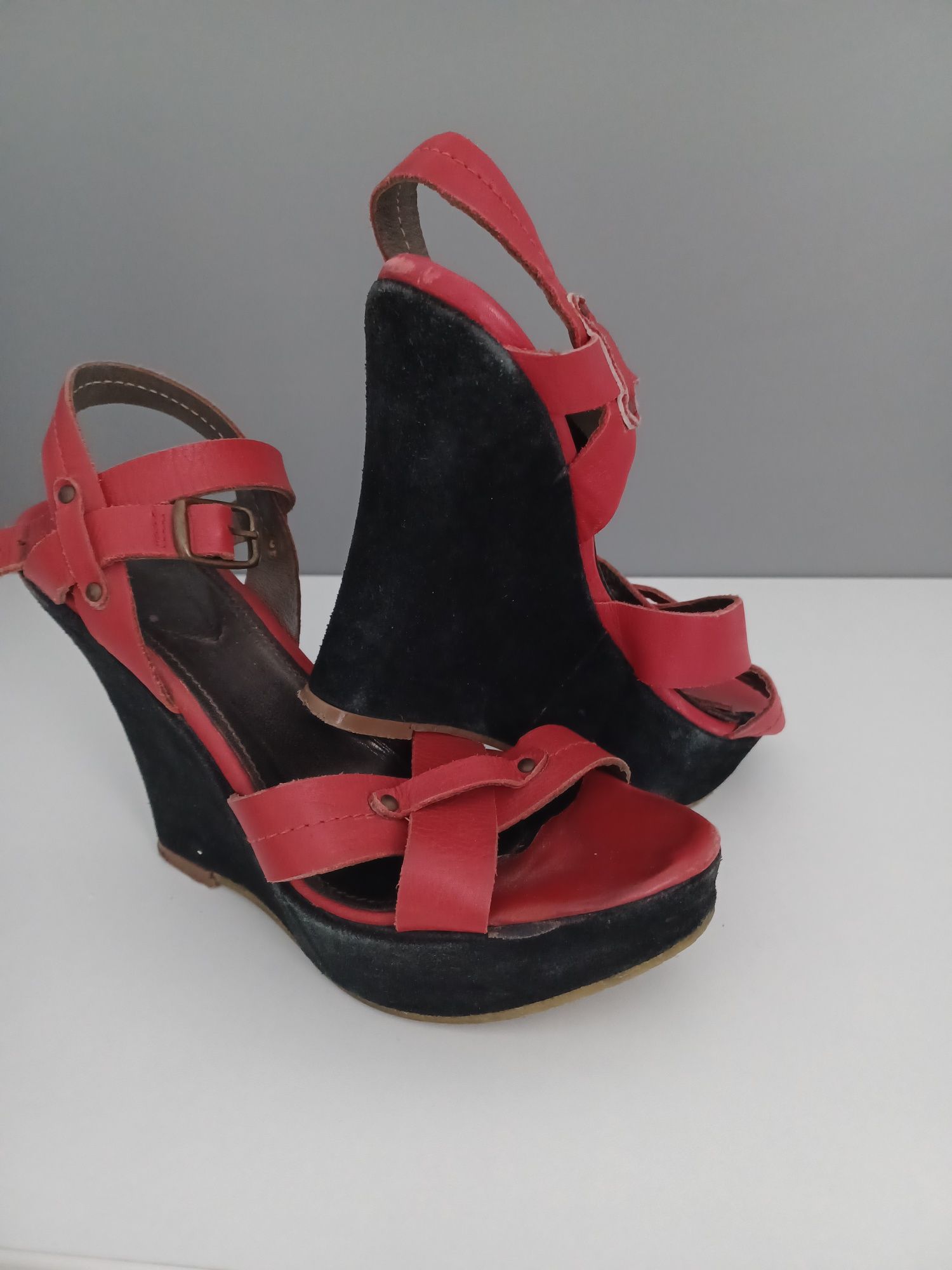 Pantofi Platforme piele marimea 35