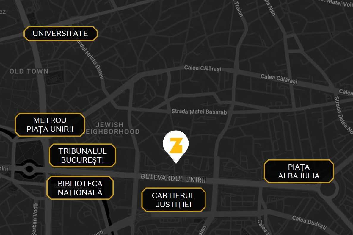 Penthouse Nou Bucuresti de Vanzare - Unirii - 3 Camere - Bloc 2025