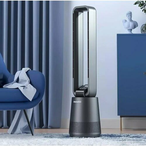 Безлопастный вентилятор-очиститель воздуха Daewoo F10 pro, глобал ч