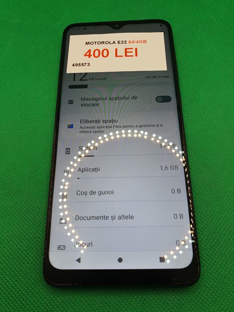 Motorola e22 64/4GB•Amanet Lazar Crangasi•49557