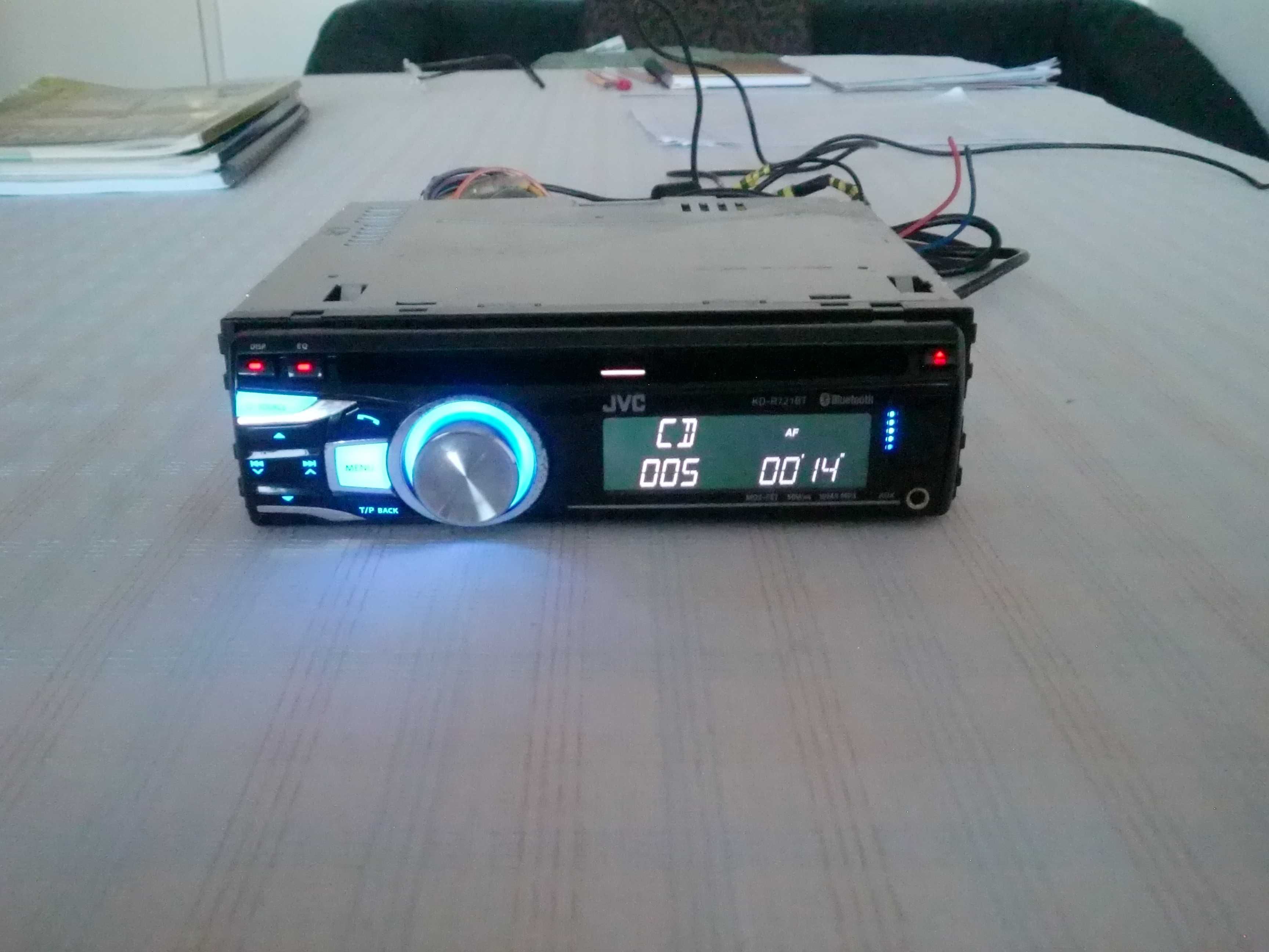 Bluetooth.USB ,CD,AUX player JVC KD-R721BT