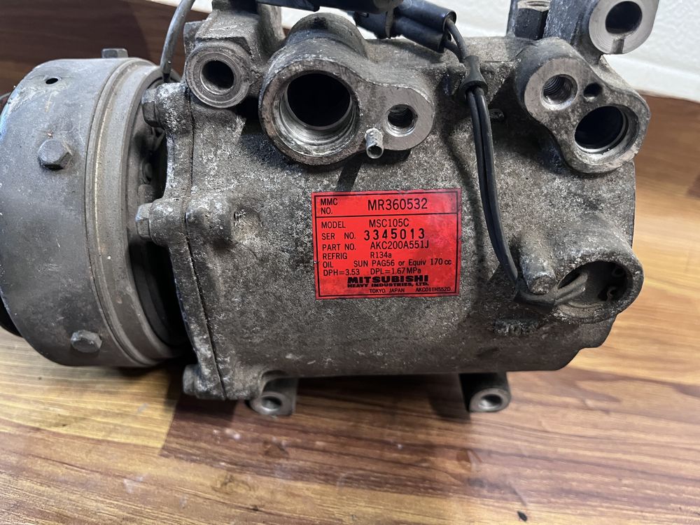 Compresor AC clima Mitsubishi L200 3