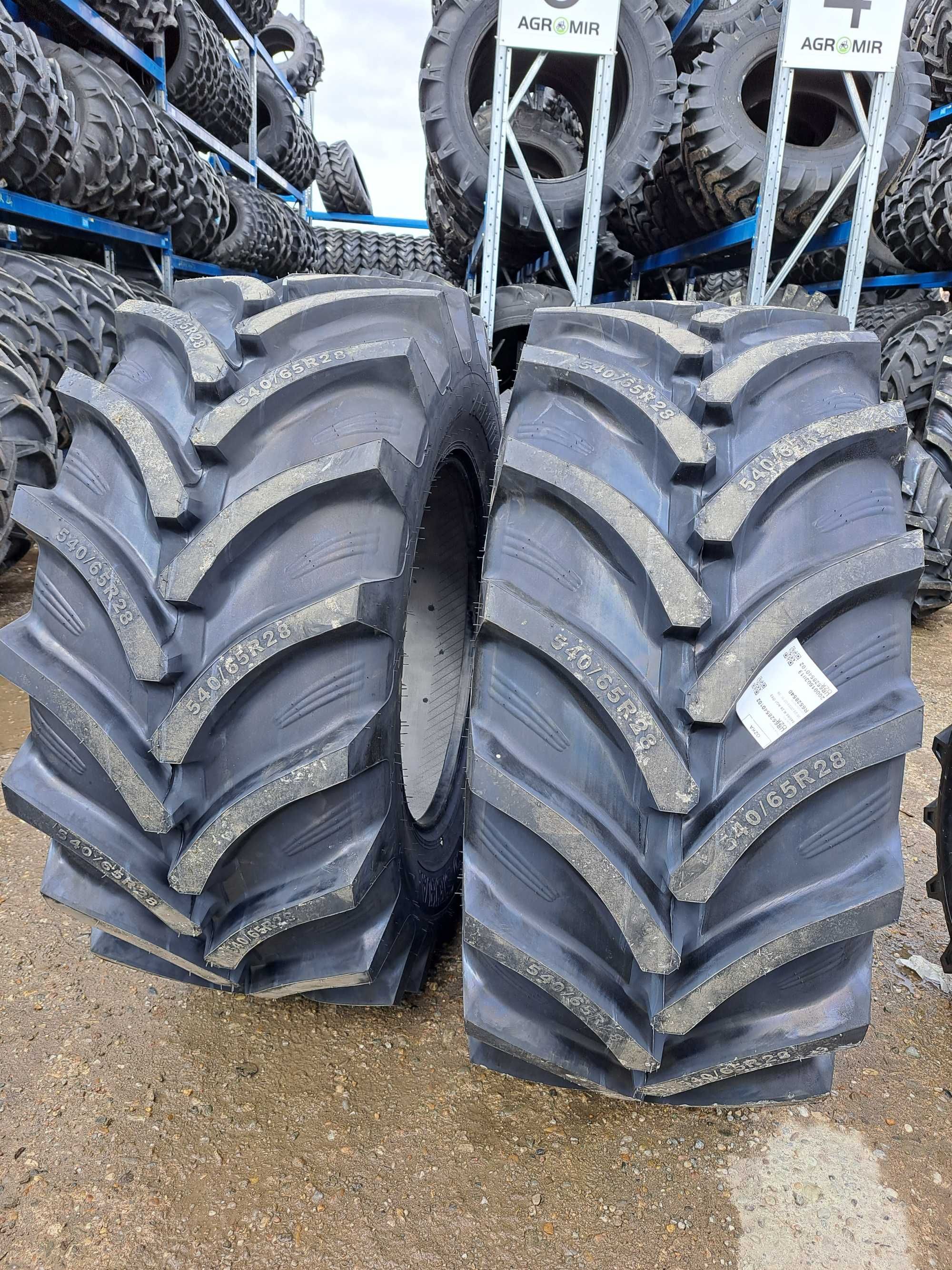 Anvelope noi RADIALE 540/65R28 marca SEHA cauciucuri pentru TRACTOR