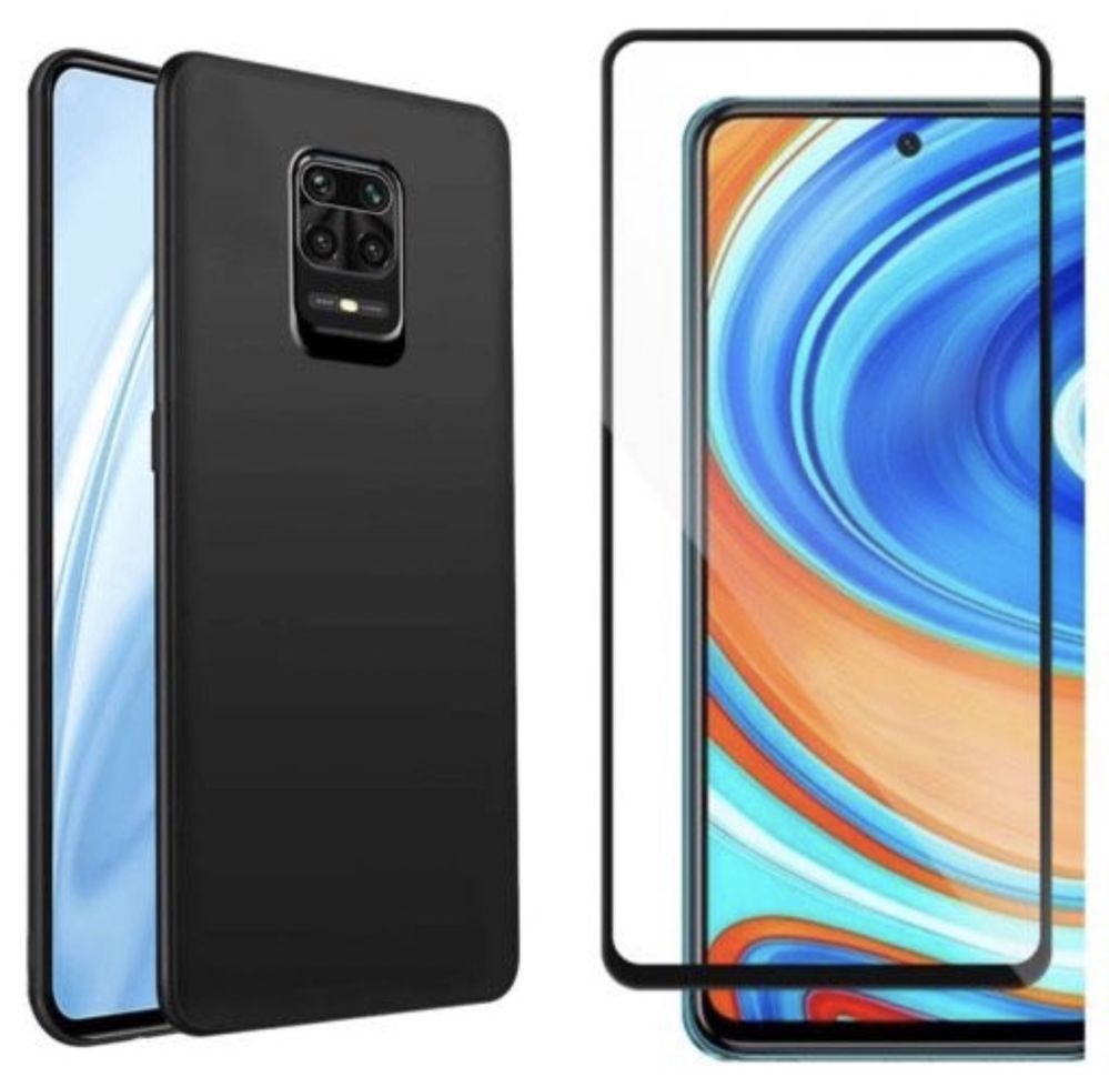 Xiaomi Readmi Note 9/10/11 PRO Pachet Husa Silicon + Folie Sticla 6D