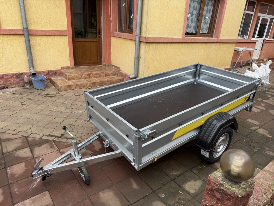 Remorca  750  kg basculabila noua