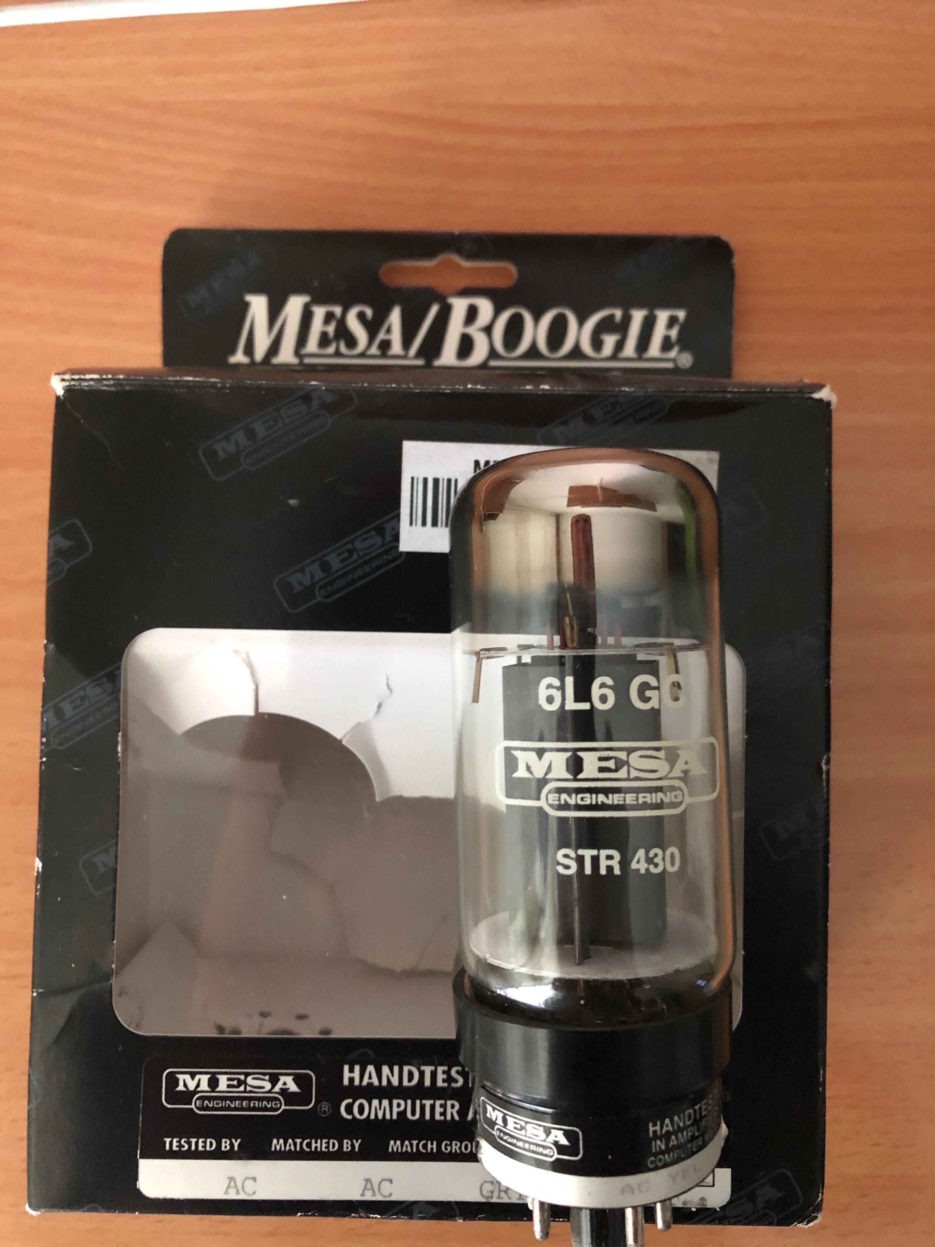 Vand lampa Mesa Boogie 6L6 GC STR 430 amplificator lampi chitara