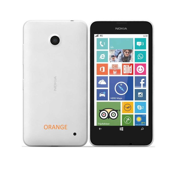 Vand Nokia Lumia 635 ALB cu 4G !!Codat Orange!! Windows 8.1 la 100lei